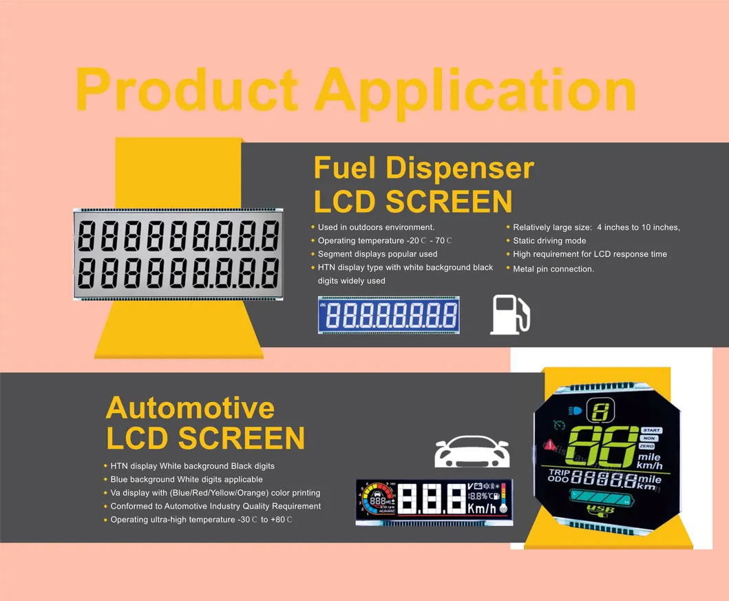Green Background LCD Module Display ,With Remote Control, 3D Display 3