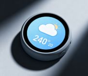 Round TFT LCD Display