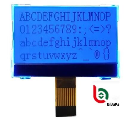 Quality  2.15 Inch 128x64 LCD Display COG Dot Matrix with ST7567 Driver IC and 10PIN Socket Type factory