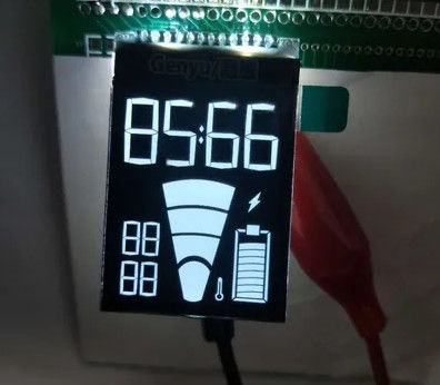 COG+PIN Black Segmented LCD Display ST7035 I2C LCD Transmissive Screen