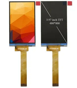 3.97Inch TFT LCD Panel IPS 480x800 Resolution WVGA MIPI 24 Pin LCD Display FPC 0.5mm Pitch