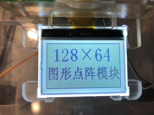 128X64 FSTN LCD Cog Display Lightweight 32PIN Chip On Glass LCD Display