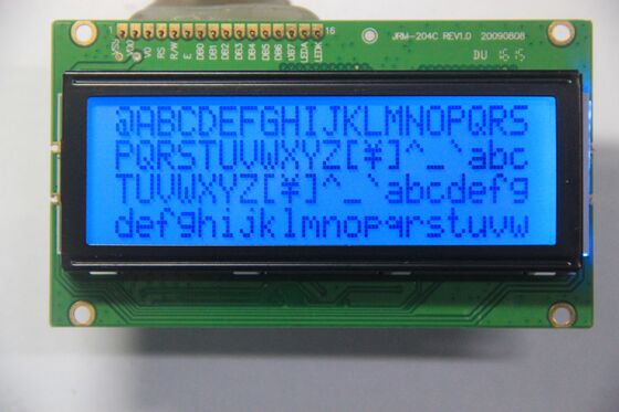 Monochrome LCD Display STN/FSTN Module with 16 Characters X 2 Lines Reflective Polarizer and Low Power Consumption