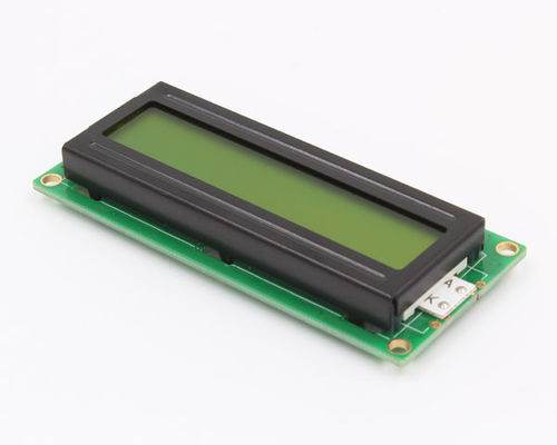 8x2 Character Monochrome LCD Display , 3.3V Mono LCD Screen TN / STN LCD Panel