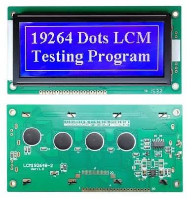 STN Yellow Green Monochrome LCD Display Module 20x4 Character LCD Display 16 pin
