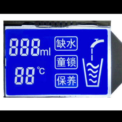1.9 Inch STN Blue LCD Display with 128x64 Resolution 30PIN FPC 8 Bit Parallel Interface for Easy Integration