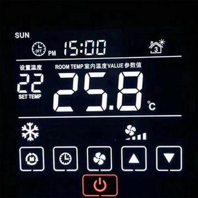 DFSTN 2.4 Inch LCD Display 18pin FPC SPI 128x64 COG LCD Module For Handheld Devices