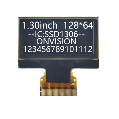 1.54 Inch Monochrome OLED Display Module 128x64 Dots CH1116 IIC Interface