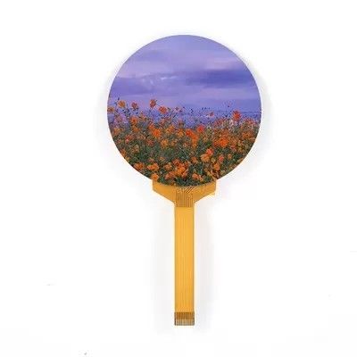 3.4 Inch MIPI LVDS LCD Display , Color Round TFT Display BBI340001B0