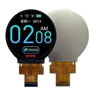 SPI Interface 1.54 Inch IPS Round TFT LCD Display 240(RGB)×240