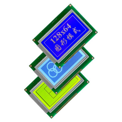 128 X 64 Graphic LCD Module Stn Positive Display Module18 Pins 12864 LCD Screen