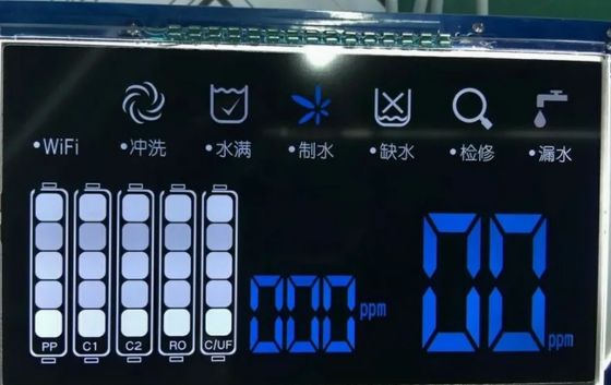 Customize Glass LCD Display Module Vatn Tn Htn  Va Temperature Segment LCD Display