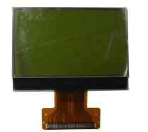 28 Pins COG LCD Module White LED Backlight Transflective Mono LCD Display