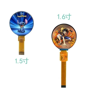 Small Size Round TFT LCD Display 128x128 Resolution SPI Interface