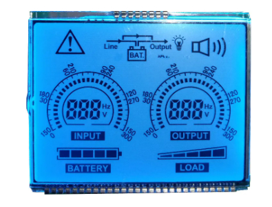 7 Segment LCD Display TN LCD Display Blue Backlight HT1621 COB Module