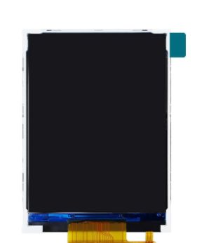 2.8 Inch 240x320 IPS Small LCD Display with 15 Pin SPI Interface and 43.20x57.60mm Display Area