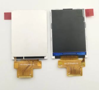 Customized 2.4 Inch TFT LCD Screen with 18PIN Soldering FPC and SPI Interface for Industrial Control