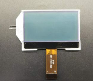 2.15 Inch 128x64 LCD Display with 10 Pin FPC and 6 o'clock Viewing Angle for 2.8V Operating Voltage