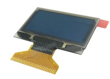 High Contrast 1.3 Inch OLED Display with 128x64 Dots Resolution and 160° Viewing Angle SH1106 Drive IC 30PIN Soldering FPC