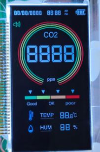 VA LCD Screen 5V 4 Digit Seven Segment Display with 37PIN Connector