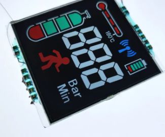 Vertical Alignment VA LCD Display Module with 3 Digit Negative Transmissive Screen 3.3V 14PIN
