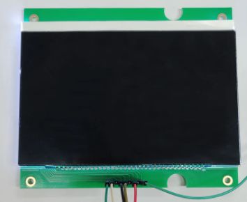130(W)*80(H) mm VA LCD Module with 1/4 Duty 1/3 Bias and COB+PIN 35 Numbers for Electroacupuncture Device