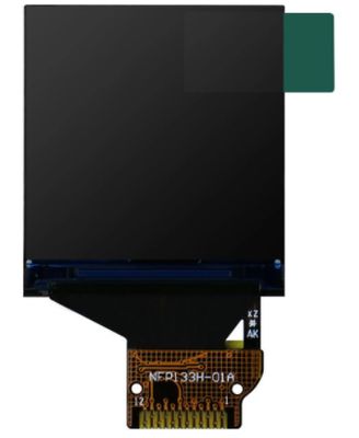 1.33 Inch IPS TFT LCD Display with 240x240 Resolution and 12 Pins for Wearable Devices