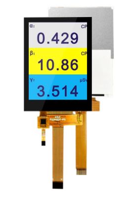2.4 Inch IPS TFT LCD Display with 300 Nit Brightness 800:1 Contrast Ratio and -20~70℃ Operating Temperature