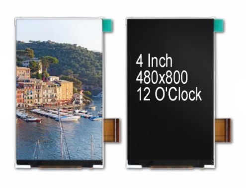 3.97 Inch TFT LCD Screen with 262K Colors RGB Interface and Touch Screen