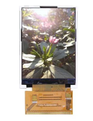 2.4 Inch TFT LCD Display with 240x320 Resolution 60 Hz Refresh Rate and 12 O'clock Viewing Direction