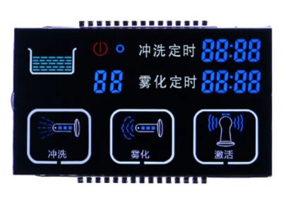 Custom VA LCD Display with Transflective/Transmissive/Reflective Polarizer and Static/Dynamic Driving Method for Pin/Zebra/FPC Connectors