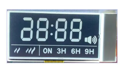 Custom VA LCD Display with Transflective/Transmissive/Reflective Polarizer and Static/Dynamic Driving Method for Pin/Zebra/FPC Connectors