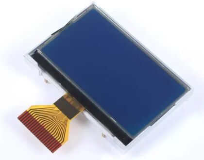 FSTN Graphic COG LCD Display with ST7567 IC and Custom Size Options in Transflective/Transmissive/Reflective Modes