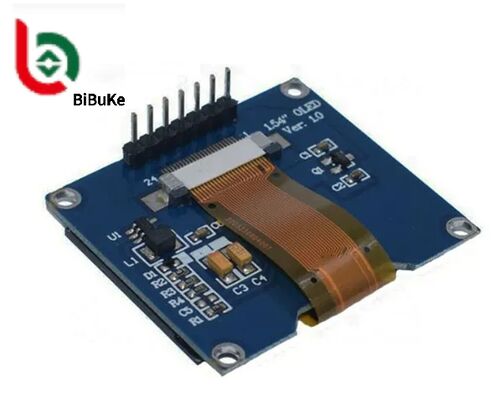 1.54 Inch OLED Display with 128x64 Resolution and SPI Interface for Crisp Monochrome Graphics