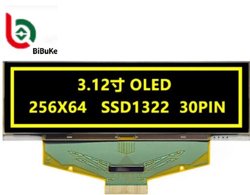 3.12 Inch 256x64 Resolution OLED Display Module with SPI/Parallel/I2C Interface