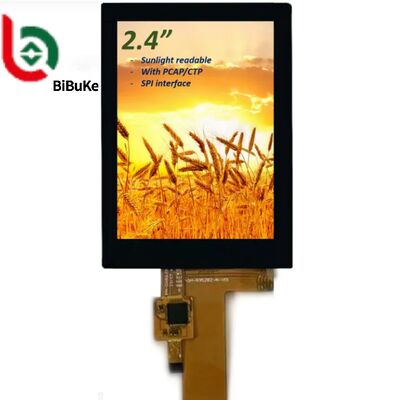 Sunlight Readable 2.4 Inch IPS TFT LCD Display with SPI Interface and High Brightness