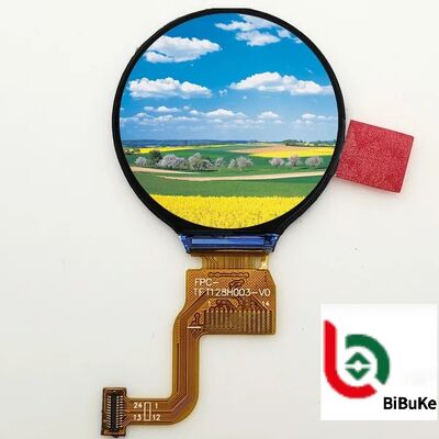 1.28 Inch Round TFT LCD Display with 240x240 Resolution GC9A01 Driver IC and SPI Interface
