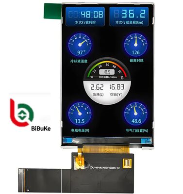 3.5 Inch TFT LCD Display Module with 320x480 HVGA Resolution IPS Full Viewing Angle and RGB/MCU/SPI Interface