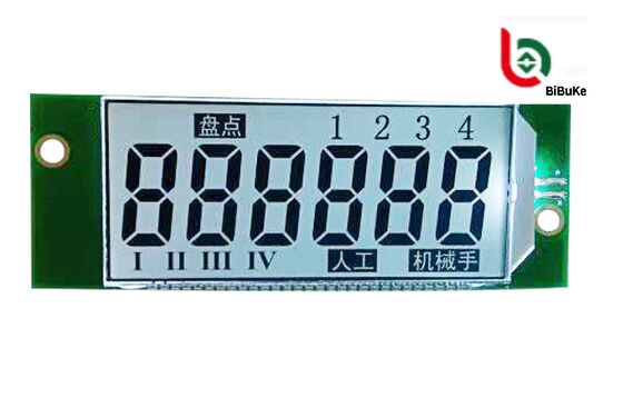 BBI Negative VA LCD Display Module 4.5V 34PIN Segmented Display for Feeder