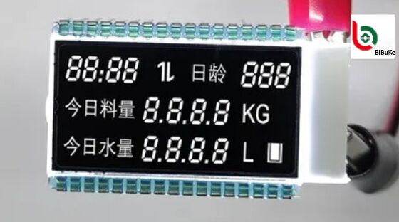 BBI Negative VA LCD Display Module 4.5V 34PIN Segmented Display for Feeder