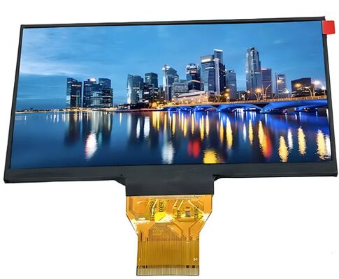 6.2 Inch 1024x600 Pixels TFT LCD Display Module with 1000 cd/m2 Brightness IPS Screen Panel