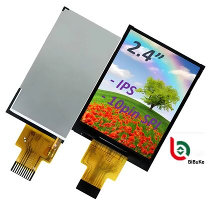 2.4 Inch TFT LCD Screen with 240x320 Pixels Resolution SPI Serial Interface and IPS All Viewing Angles