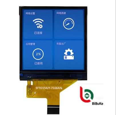 1.54 Inch TFT Display with 240x240 Dots Resolution and SPI Interface for High-Quality Visuals