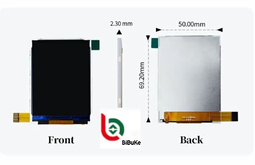 2.8 inch 240x320 Resolution IPS TFT LCD Display with 4-Wire SPI Interface