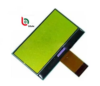 128x64 Dot Matrix COG LCD Display with Transflective Polarizer and 12 O'Clock Viewing Angle for Industrial Applications