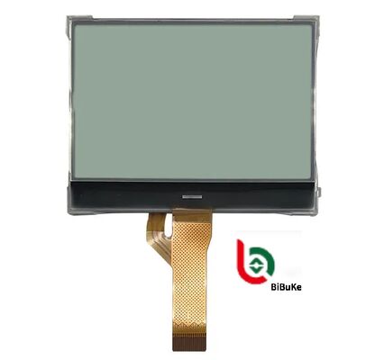 Monochrome 128x64 Graphic LCD Display with ST7565R Controller, 3.3V Operating Voltage, and Transflective Polarizer