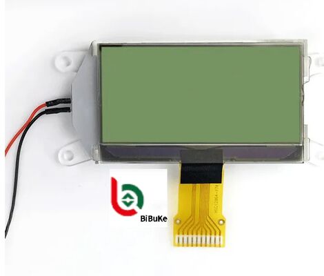 128x64 LCD Display with Yellow Green Mode ST7567 Driver IC and SPI Interface COG Graphic LCD Module