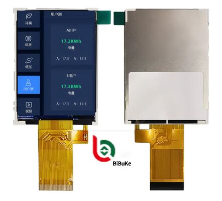 2.8-Inch 240x320 Transflective TFT LCD Display Module with MCU/SPI Interface