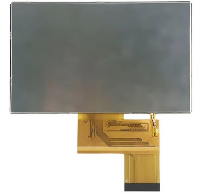4.3-Inch 480x272 Resistive Touch IPS TFT LCD Display with All Viewing Angles