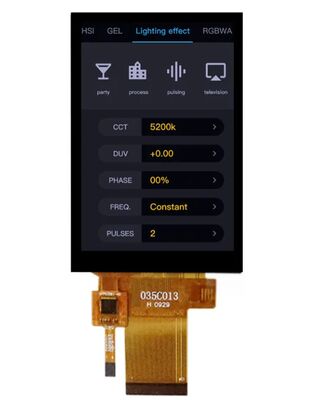 3.5 Inch 320x480 Pixels TFT LCD Touch Screen Display with Capacitive Touch Panel